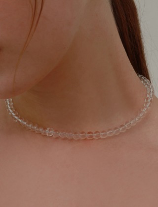 white quartz necklace